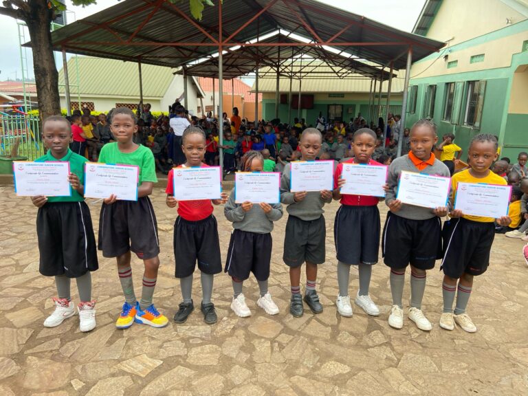 Honoring Excellence: The 2023 Achievers Award Ceremony at Cornerstone Junior School – Mukono Primary Campus